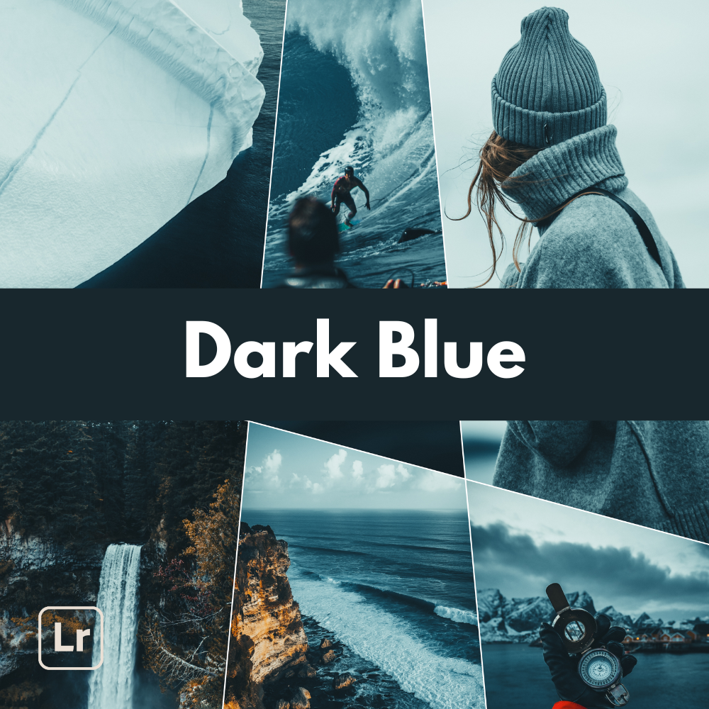 Dark Blue | Lightroom Preset Pack